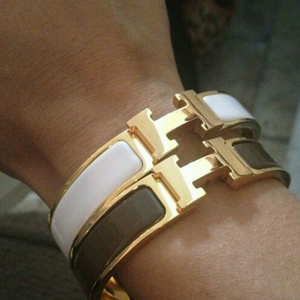 9CT Y GOLD BANGLES WITH INLAYS
